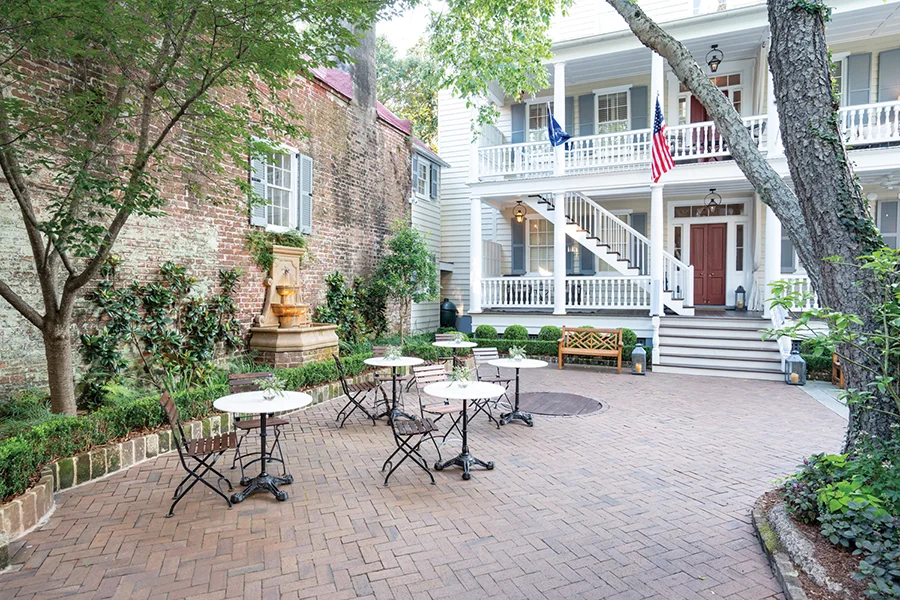 The Restaurant at Zero George exterior