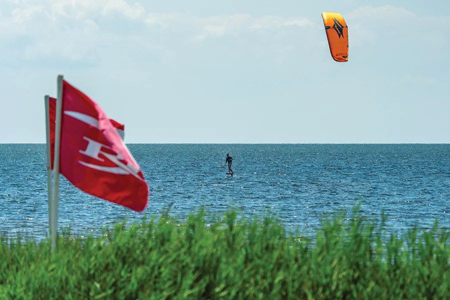 Kiteboarding in the Outerbanks