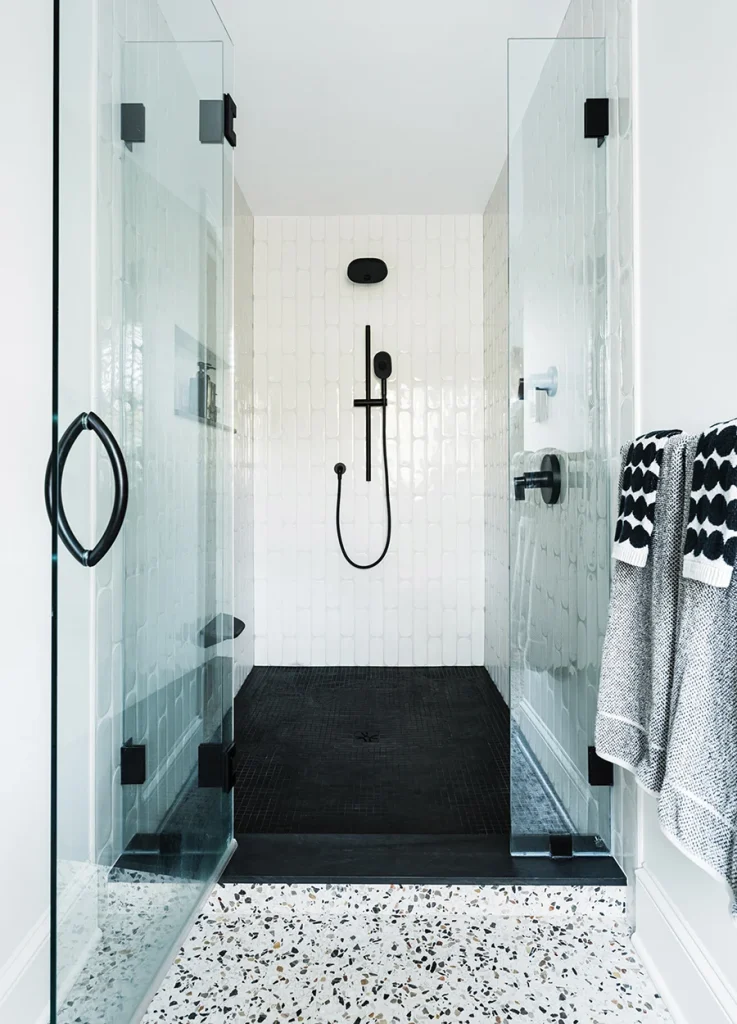 Bathroom shower by Wendy Fennell