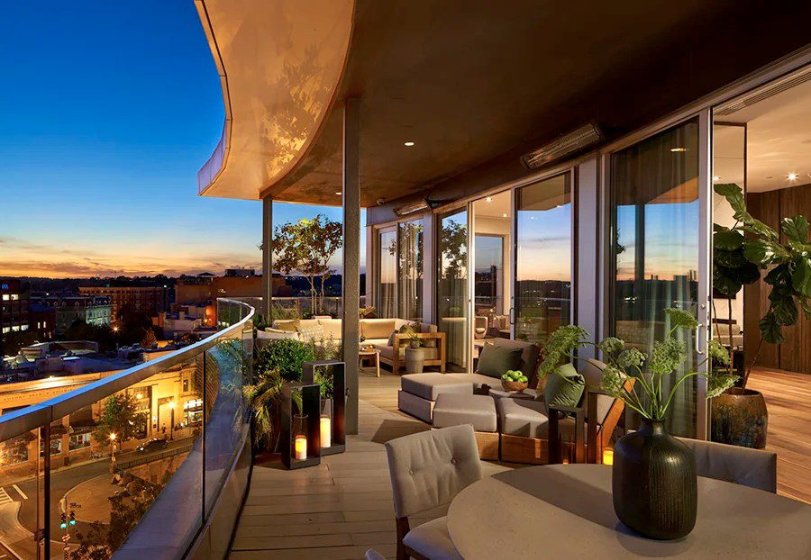 The Dupont Circle Hotel rooftop