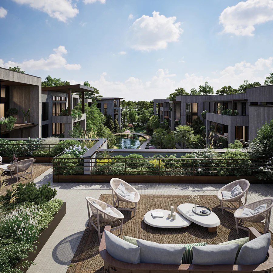 Ocean Pines rooftop at Kiawah Island