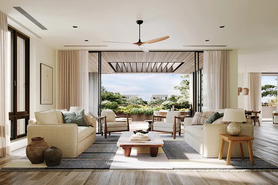 Ocean Pines interior at Kiawah Island