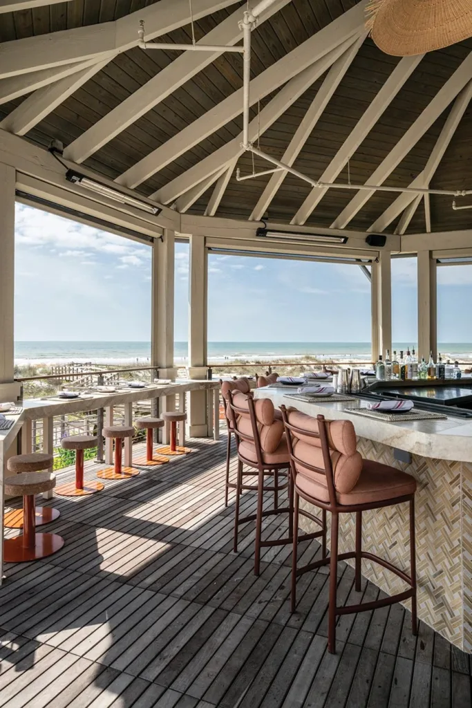 Bar at The Cape Club, Kiawah Island
