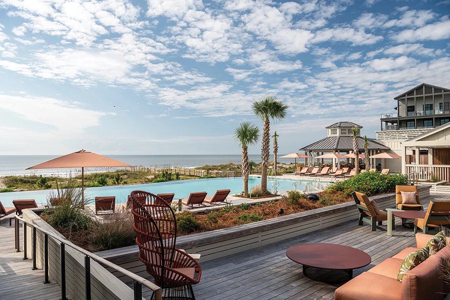Pool at The Cape Club, Kiawah Island