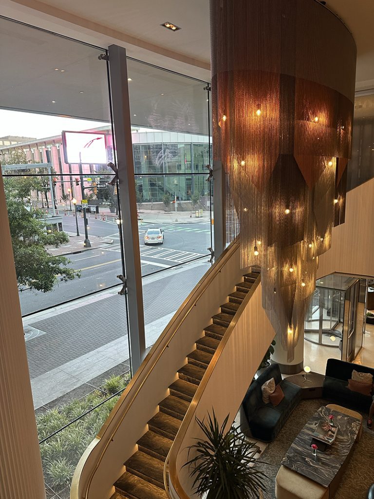JW Marriott Charlotte lobby