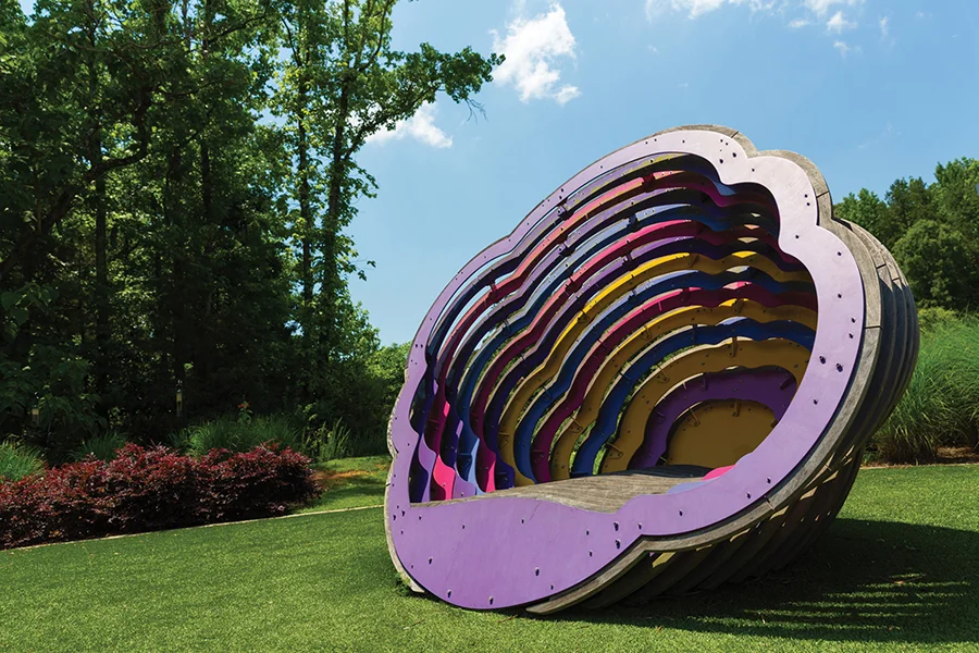 Nested Hive sculpture