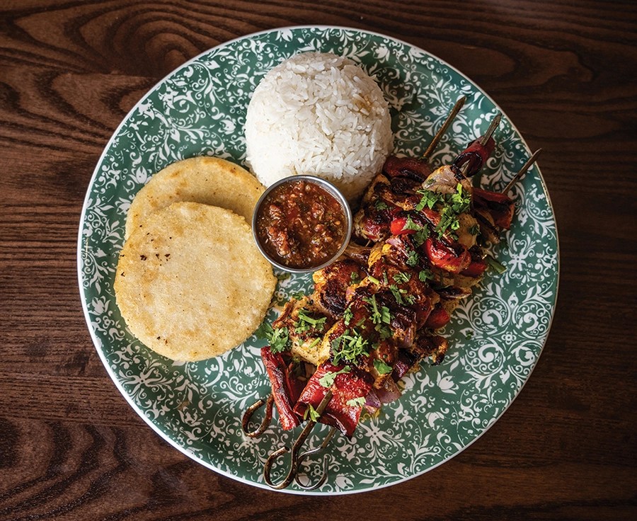 Chicken Pinchos at Calle Sol