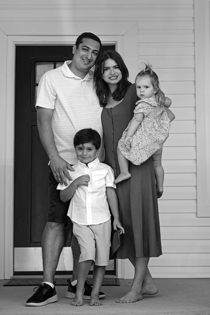 Farid Ahmed and family